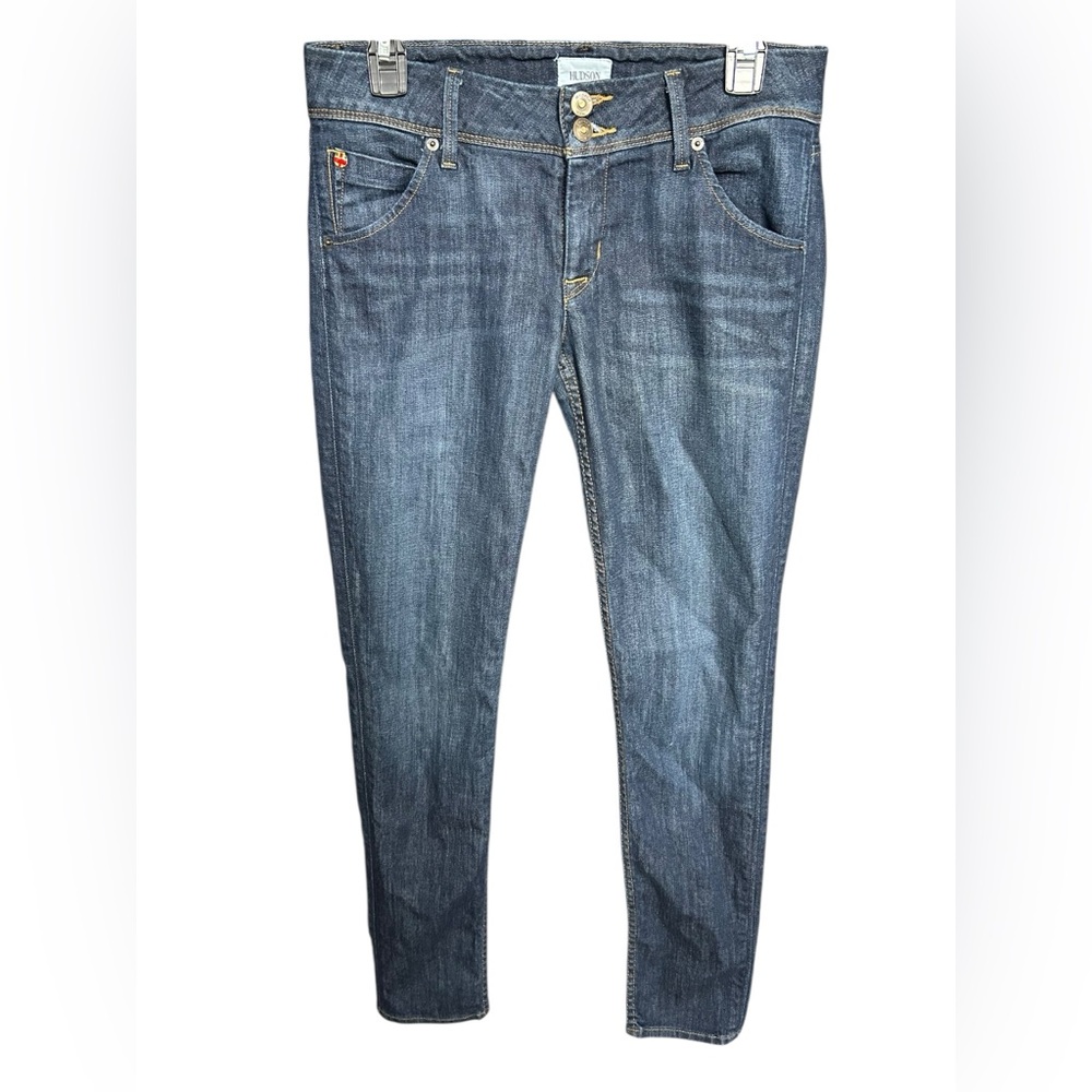 HUDSON JEANS COLLIN FLAP SKINNY JEANS SIZE 28 - Picture 2 of 11